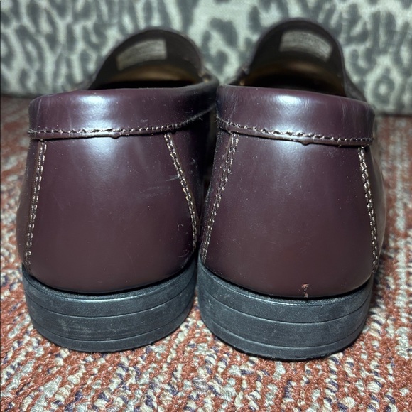 Eastland Dark Brown Leather Slip-On Loafers women’s comfort penny loafer shoe 10 main image 4